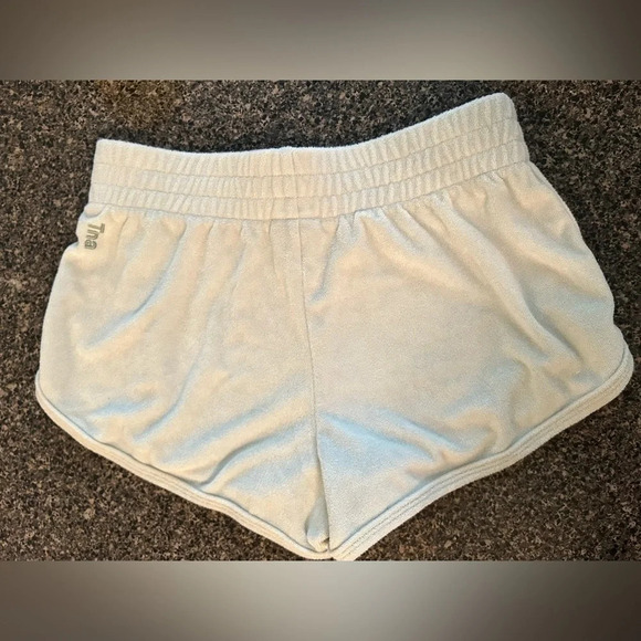 Aritzia TNA Houston Short Towel Terry Cloth Size Small 
Light Mint Green Beach - Picture 3 of 10